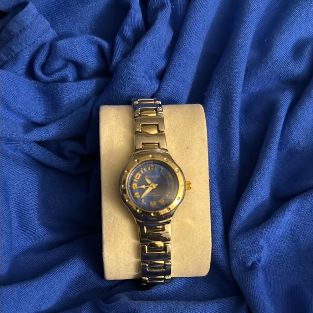 Vellaccio Gold Blue Watch